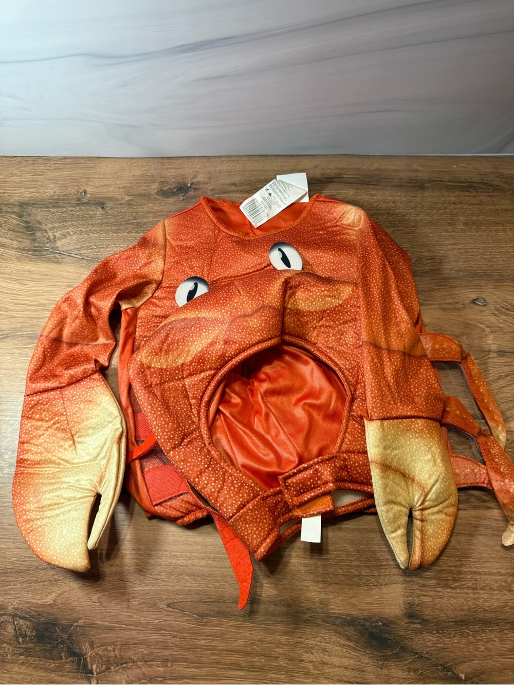 Disney Classic Little Mermaid Sebastian Baby Costume 6-12M Top Hat Crab